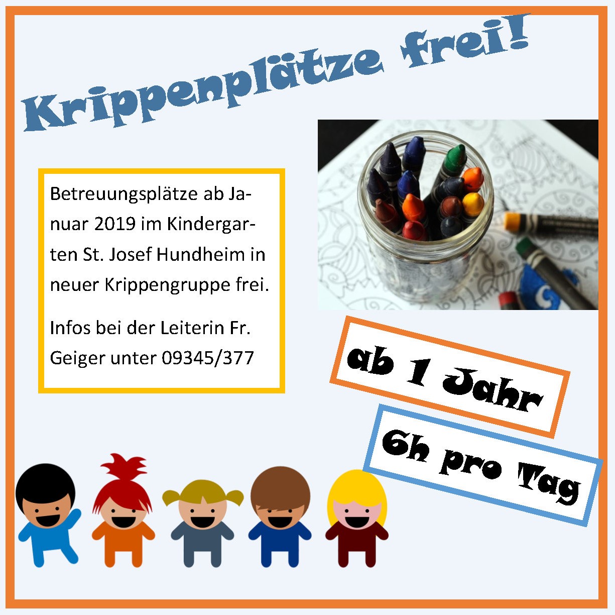 Neue Angebote Im Kindergarten Hundheim